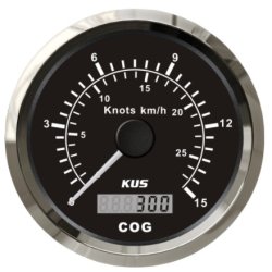 KUS Fartsmler 0-60 knop m/digital COG 85mm 