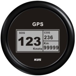 KUS Fartsmler GPS digital 85mm