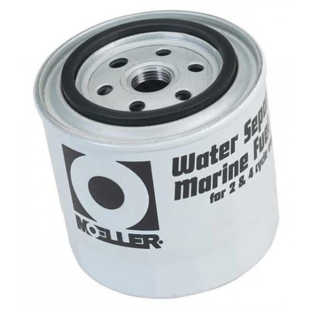 Moeller vannutskillerfilter bensin 10 mikron lav Diameter: 95mm / Hyde: 98 mm Universalfilter for u