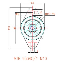 Motorlabb A S-65 m/ 10 mm bolt 