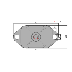 Motorlabb B S-45 m/ 12mm bolt 