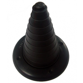 Multiflex Gummibelg 90mm Sort 