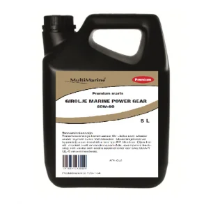 Multimarine Girolje Marine Power gear 80W-90 5 liter Mineralsk olje SAE 80W-90 API GL-5