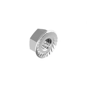 Mutter m/lseskive Din 6923Z, 5pk