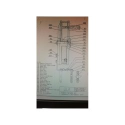 Fot komplett til Fiskehjul ULA 
