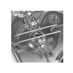 Dometic PI8063M2 trebrenner gasskomfyr med glasslokk