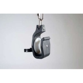 Northlift taublokk sort m/sjakkel