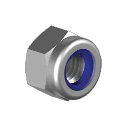 Nylon-Lock Mutter Din 985 A4 syrefast st,  10pk