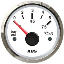 KUS Oljetrykksmler 0-5bar