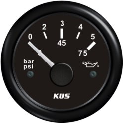 KUS Oljetrykksmler 0-5bar
