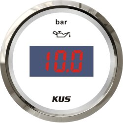 KUS Digital Oljetrykk 0-10bar 