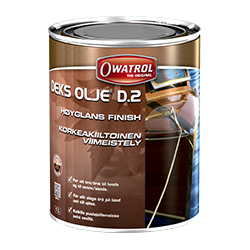 Owatrol Dekksolje D2 Hyglans 1 liter 