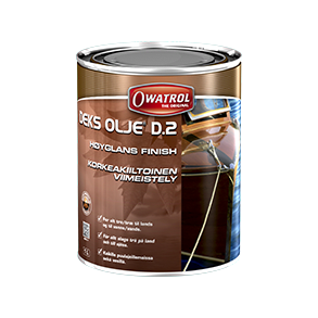 Owatrol Dekksolje D2 Hyglans 1 liter 