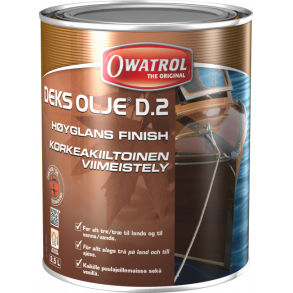 Owatrol Dekksolje D2 Hyglans 2,5 liter 