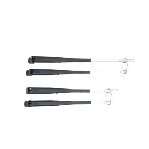 Parallellarm kraftig sort Justerbar lengde For kraftig viskermotor