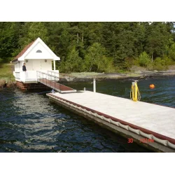 Parma Bryggefender Medium 50cm 75mm Gr