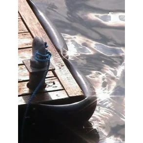 Parma Bryggefender Medium 75 mm - 50cm Sort