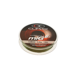 Climax miG 8 Multifilament,135m oliven