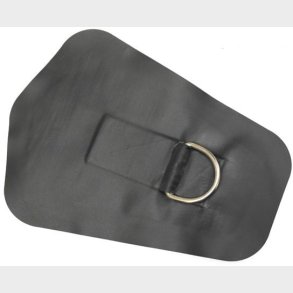 Polymarine Slepering stor PVC 245x135mm PVC,Rustfri D-ring 245x135 mm