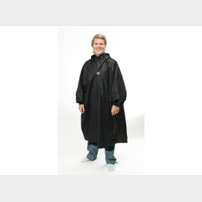 Poncho Ripstopnylon B�L Sort