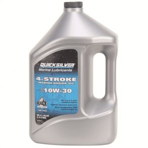 Quicksilver 10W30 4-takts Mineralolje 4 liter 4-takts mineralolje 10W30 FC-W