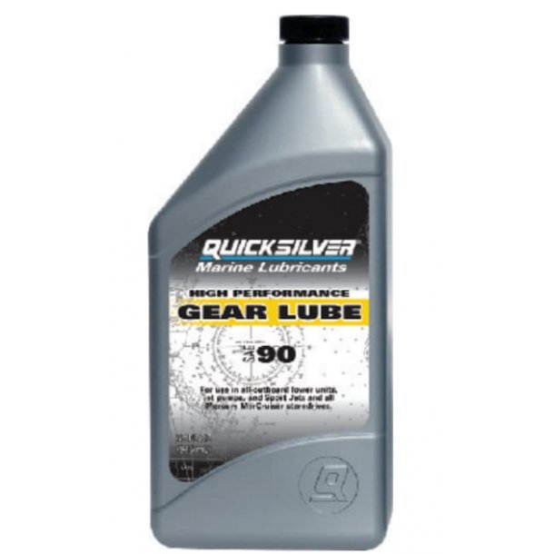 Quicksilver High Performance Girolje SAE 90 1 liter SAE90 For motorer over 75HK