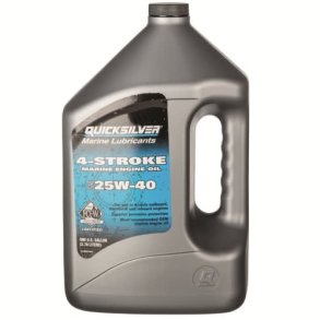 Quicksilver SAE 25W40 Mineralolje 4 liter FC-W 25W/40 Mineralsk For alle 4-takts marinemotorer