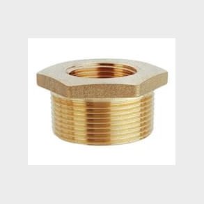 Reduksjonsnippel utv./innv. messing BSP rrgjenger Innvendig/Utvendig