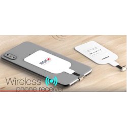 Rokk Qi lademottaksplate Lightning-kontakt