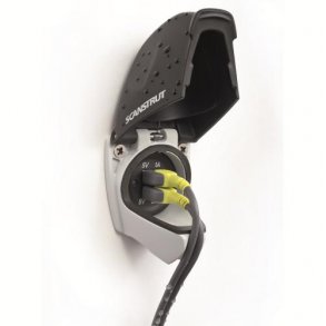 Rokk sprutsikkert dobbelt USB-uttak 12/24V 