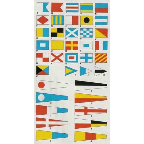 Signalflagg 3 81cm