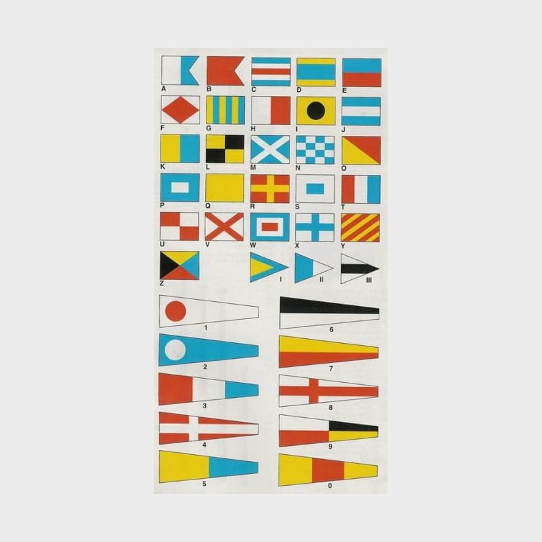 Signalflagg 4 81cm