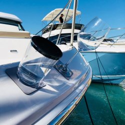 Silwy Magnetic Krystal Champagneglass Sett m/2 Glass og Pads 