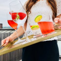 Silwy Magnetic Krystallglass Sett m/2 Glass og Pads Vin 