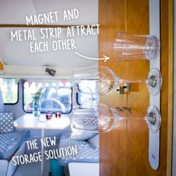 Silwy Stripe for Magnet Glass 2mmx50mmx500mm Hvit 