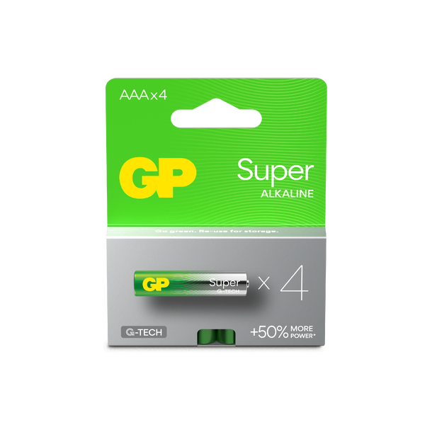 GP Batteri LR-03 AAA 4stk blister