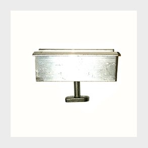 S�lv midtklemme m/ hammerskrue � Mh 40mm