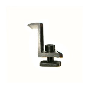 Sort endeklemme m/ hammerskrue  Mh 30mm