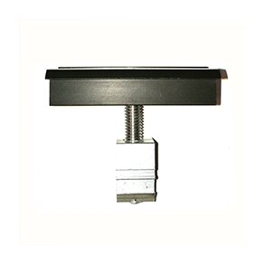 Sort midtklemme m/ clip-in � Mh 40mm