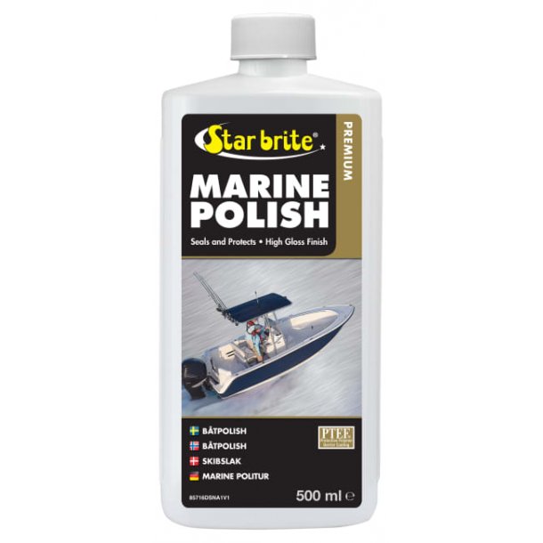 Star Brite Premium Marine Polish with PTEF Maksimal UV-beskyttelse og glans