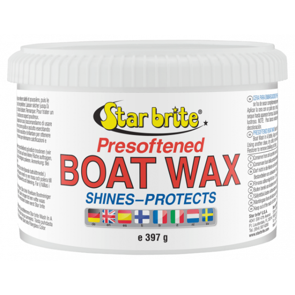 Star Brite Presoftened Paste Wax Karnaubavoks Renser - polerer - beskytter