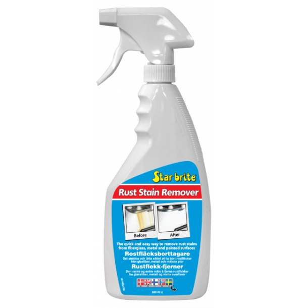 Star Brite Rust Stain Remover Fjerner rust og avleiringer Ingen etsende syrer Spray p - skyll av