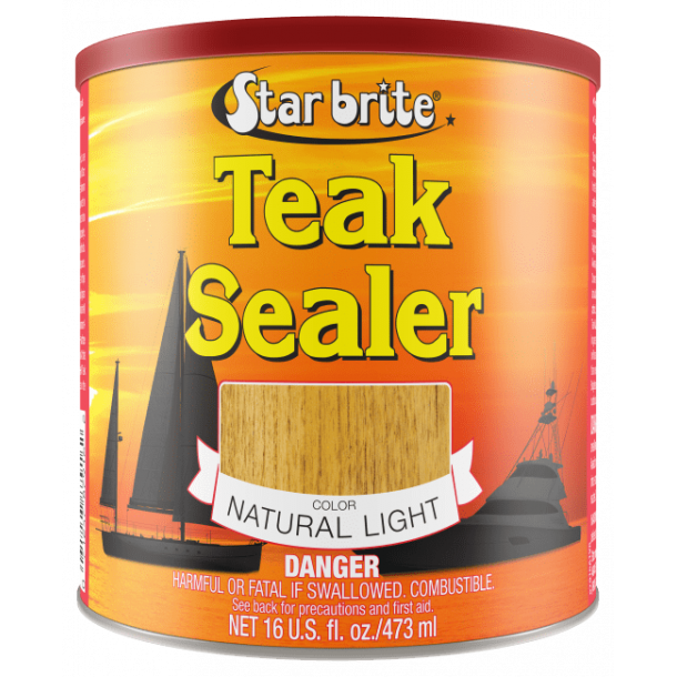 Star Brite Teak Sealer Natural Light 473ml Meget effektiv teakforsegler Lang levetid 