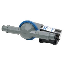 TMC Septikpumpe membran 20 l/m 12V 360 graders rotasjon Tler trrkjring 38 mm slangestuss