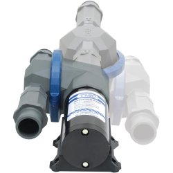 TMC Septikpumpe membran 20 l/m 12V 360 graders rotasjon Tler trrkjring 38 mm slangestuss