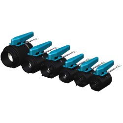 TruDesign Kuleventil med innebygget sensor.