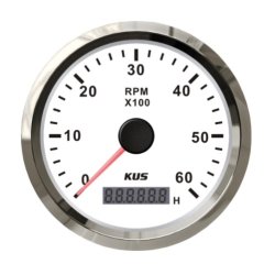 Kus turteller m/timeteller 12/24V 85 mm For dynamo