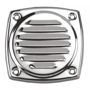 Ventilrist Rustfri 304 127x127mm 