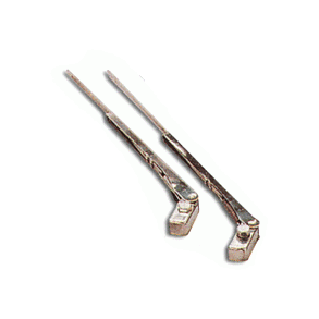 Viskerarm rustfri liten For liten viskermotor Justerbar lengde To varianter