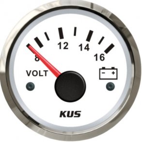 KUS Voltmeter Analog 8-16V 